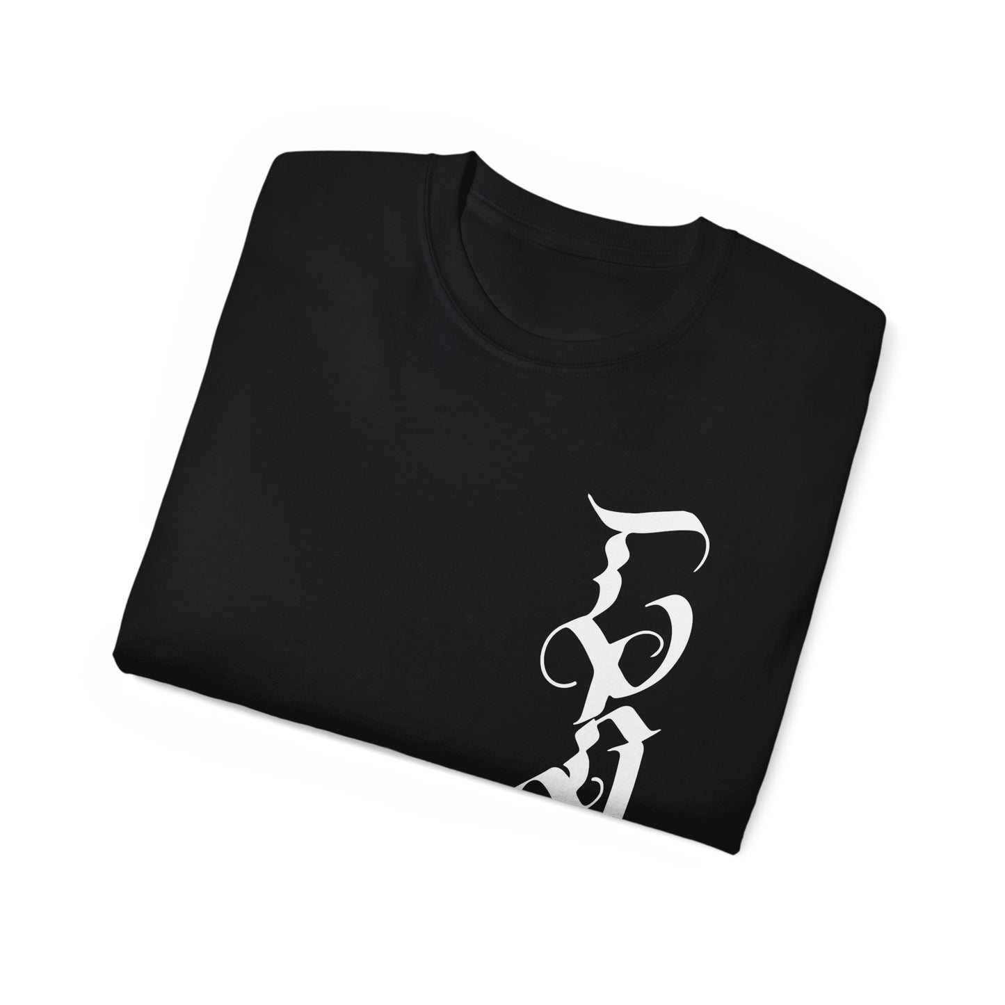 T-shirt Unisex Abstrait Noir 2ème Version - Inclut 1 participation officielle